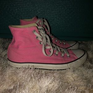 High top converse pink